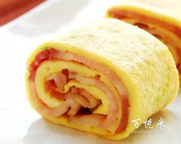 只有培根和雞蛋能做出什么好吃的?培根雞蛋卷也能填飽肚子